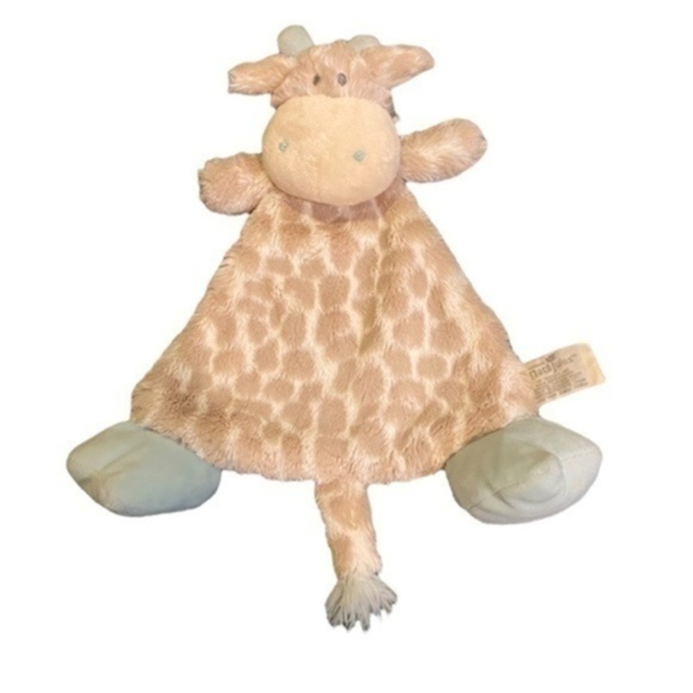 Baby Lovey DEMDACO Nat & Jules Giraffe Lovey Light Blue- Good Pre-Loved Conditio